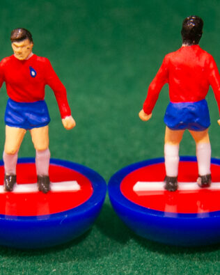 Cile World Cup 1966 - Squadra + 2 riserve e 1 portierino in SCATOLA VERDE REPLICA SUBBUTEO anni 70