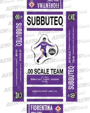 Fiorentina 1994 / 1995 - Con vassoio 12 omini