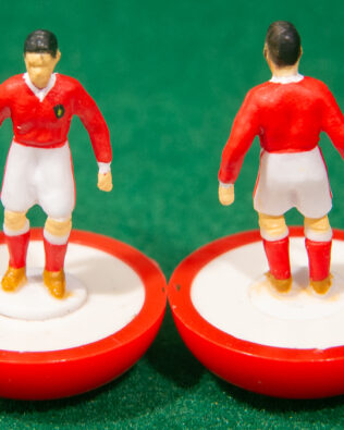 Galles World Cup 1958 - Squadra + 2 riserve e un portierino in SCATOLA Soccer3D