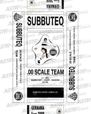 Germania EURO 2008 - Con vassoio 12 omini