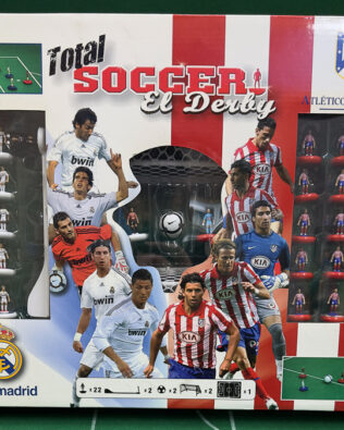 0 - Scatola gioco TOTAL SOCCER Real Madrid / Atletico Madrid EL DERBY