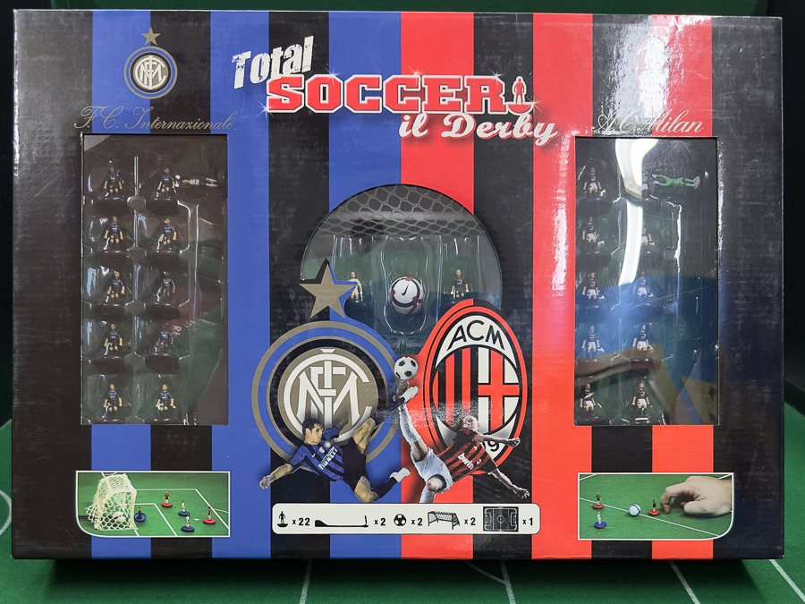 0 - Scatola gioco TOTAL SOCCER Inter / Milan IL DERBY DI MILANO - immagine 2