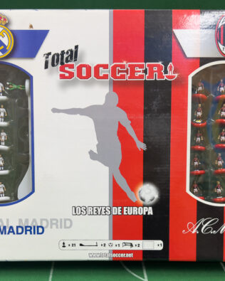 0 - Scatola gioco TOTAL SOCCER Real Madrid / Milan I RE D'EUROPA