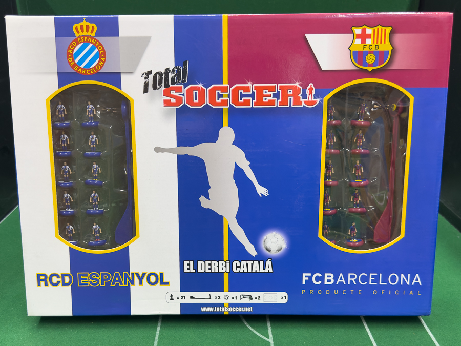 0 – Scatola gioco TOTAL SOCCER Barcellona / Espanyol IL DERBY CATALANO