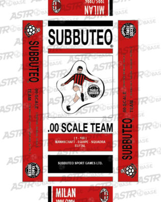 Milan 1995/1996 - Con vassoio 12 omini