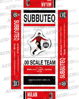 Milan 2026 - Con vassoio 12 omini