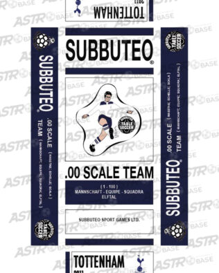 Tottenham 2011 - Con vassoio 10 omini