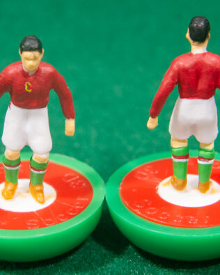 Ungheria World Cup 1958 - Squadra + 2 riserve e un portierino in SCATOLA Soccer3D
