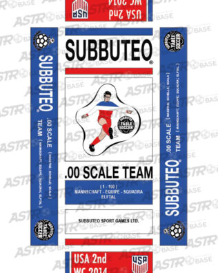 USA away world cup 2014 - Con vassoio 24 omini