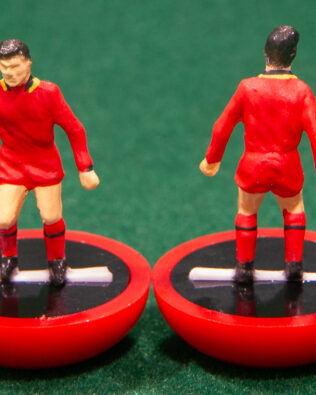Belgio World Cup 1998 - Squadra + 2 riserve e 1 portierino in SCATOLA VERDE REPLICA SUBBUTEO anni 70
