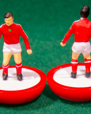 Bulgaria World Cup 1974 - Squadra + 2 riserve e 1 portierino in SCATOLA VERDE REPLICA SUBBUTEO anni 70