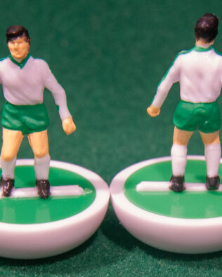 Bulgaria World Cup 1994 - Squadra + 2 riserve e 1 portierino in SCATOLA VERDE REPLICA SUBBUTEO anni 70