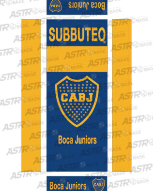 Boca Juniors LOGO - Con vassoio 10 omini asta corta (per portieri Subbuteo)