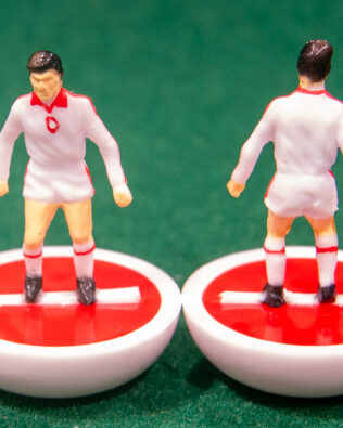 Cecoslovacchia World Cup 1982 - Squadra + 2 riserve e un portierino in SCATOLA Soccer3D