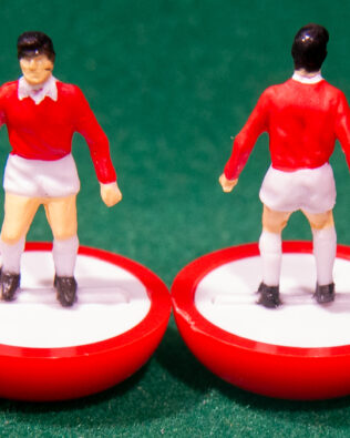 Costa Rica World Cup 1990 - Squadra + 2 riserve e 1 portierino in SCATOLA VERDE REPLICA SUBBUTEO anni 70
