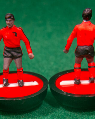 Haiti World Cup 1974 - Squadra + 2 riserve e 1 portierino in SCATOLA VERDE REPLICA SUBBUTEO anni 70