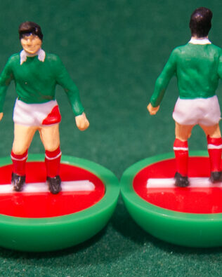 Messico World Cup 1994 - Squadra + 2 riserve e 1 portierino in SCATOLA VERDE REPLICA SUBBUTEO anni 70