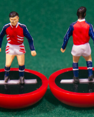 Norvegia World Cup 1994 - Squadra + 2 riserve e 1 portierino in SCATOLA VERDE REPLICA SUBBUTEO anni 70