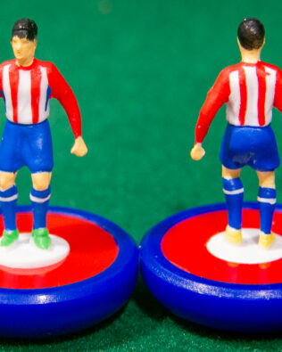 Paraguay World Cup 2002 - Squadra + 2 riserve e 1 portierino in SCATOLA VERDE REPLICA SUBBUTEO anni 70