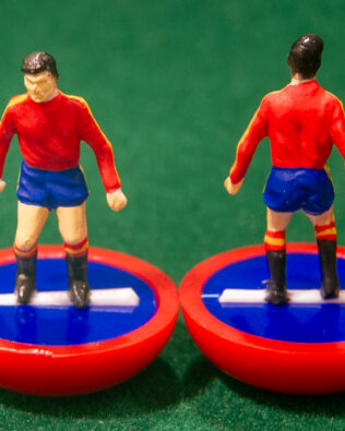 Spagna World Cup 1982 - Squadra In Scatola Verde Replica SUBBUTEO anni 70