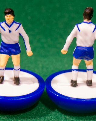 Stati Uniti World Cup 1990 - Squadra in scatola REPLICA COLORATA SUBBUTEO (sul coperchio nome e omino della squadra contenuta)