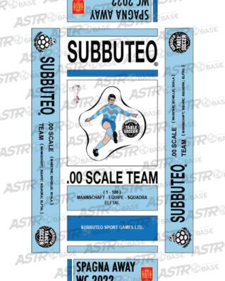 Spagna away WORLD CUP 2022 - Con vassoio 24 omini