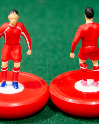 Tunisia World Cup 2002 - Squadra + 2 riserve e un portierino in SCATOLA Soccer3D