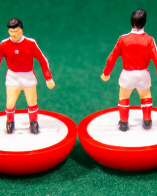 Tunisia World Cup 1978 - Squadra in scatola REPLICA COLORATA SUBBUTEO (sul coperchio nome e omino della squadra contenuta)