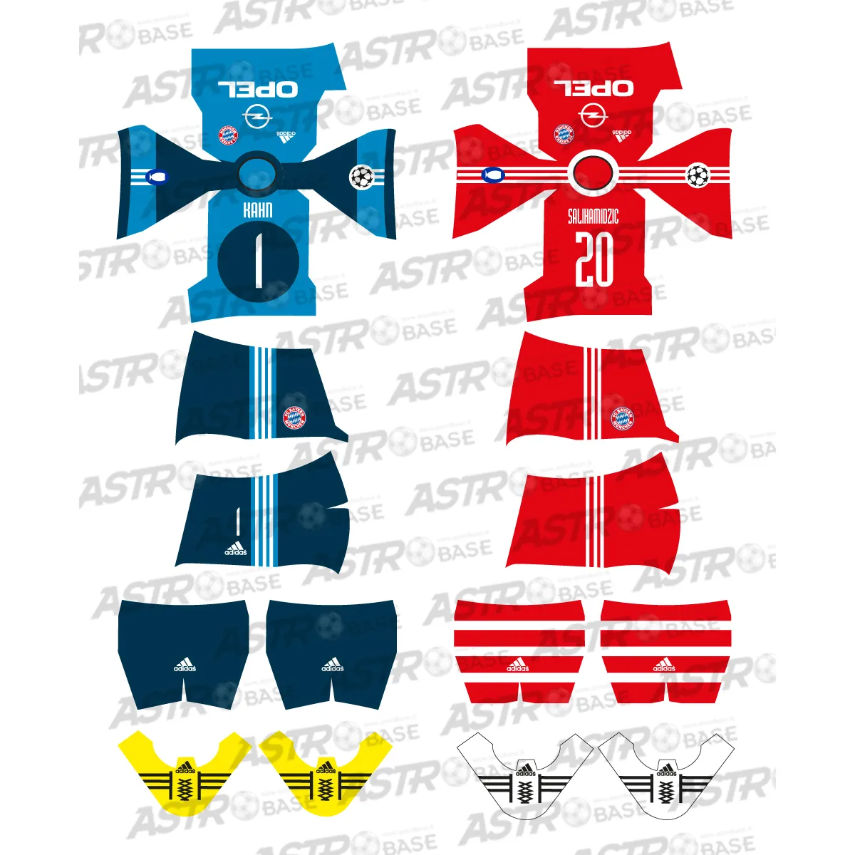 Bayern Monaco 2000 / 2001 Champions League Winner