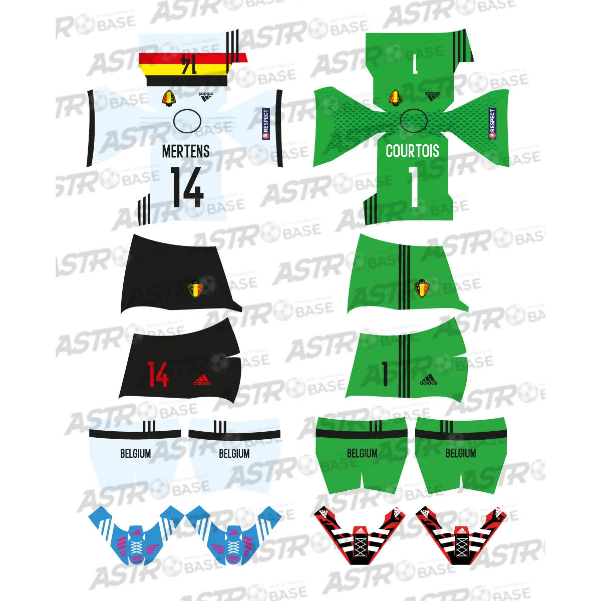 Belgio away 2016