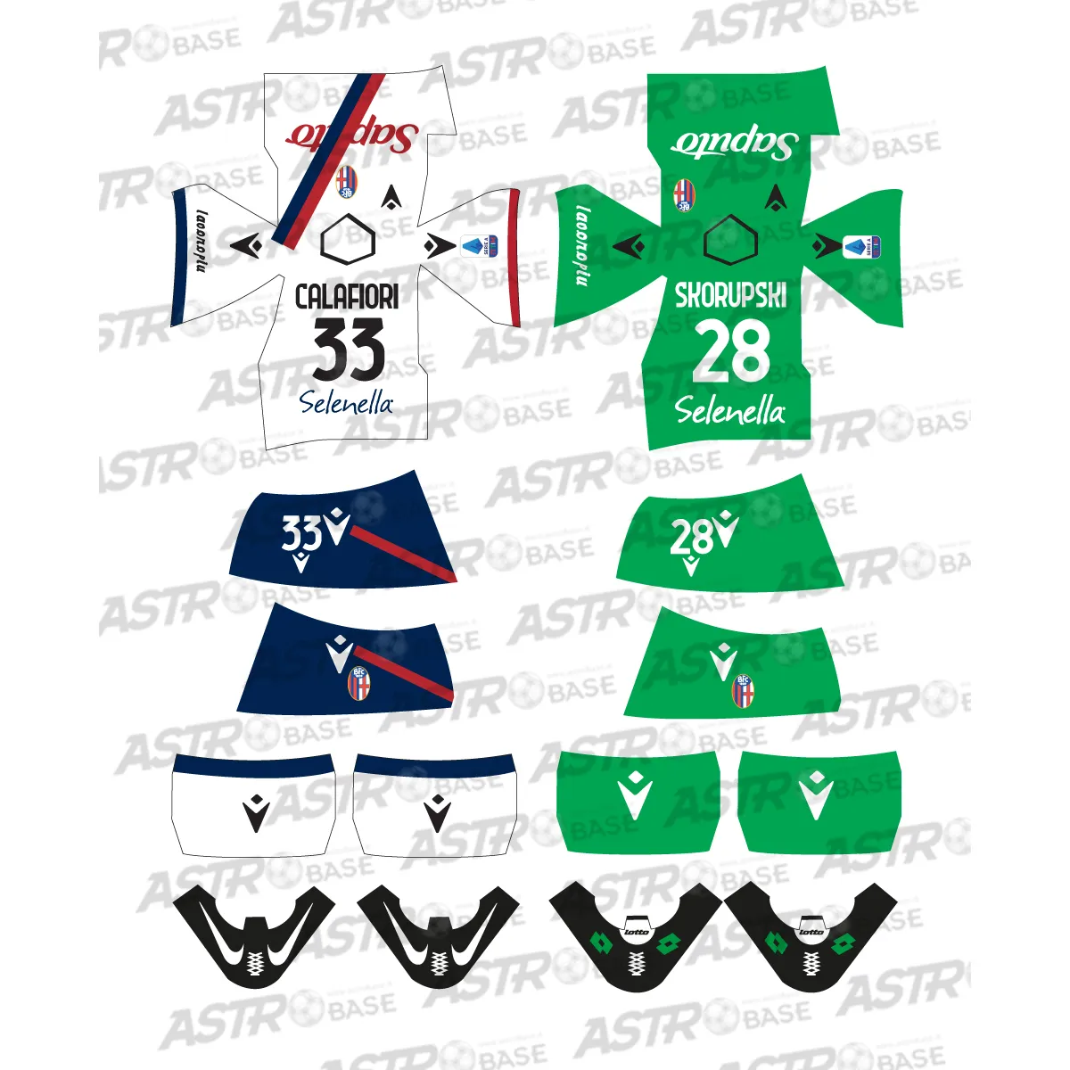 Bologna away 2023 / 2024