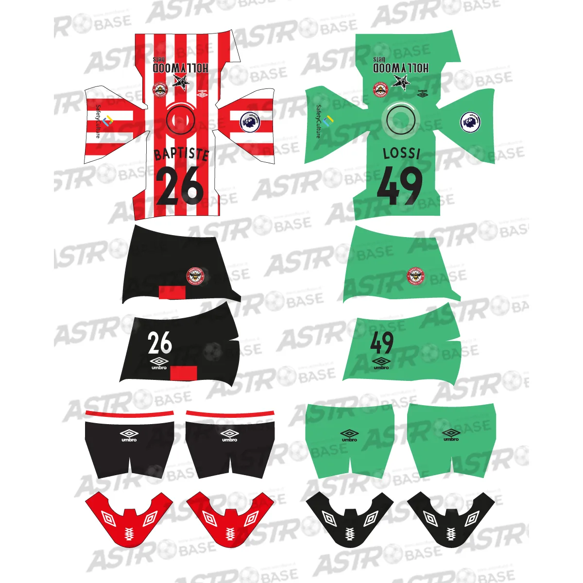 Brentford home 2021 / 2022