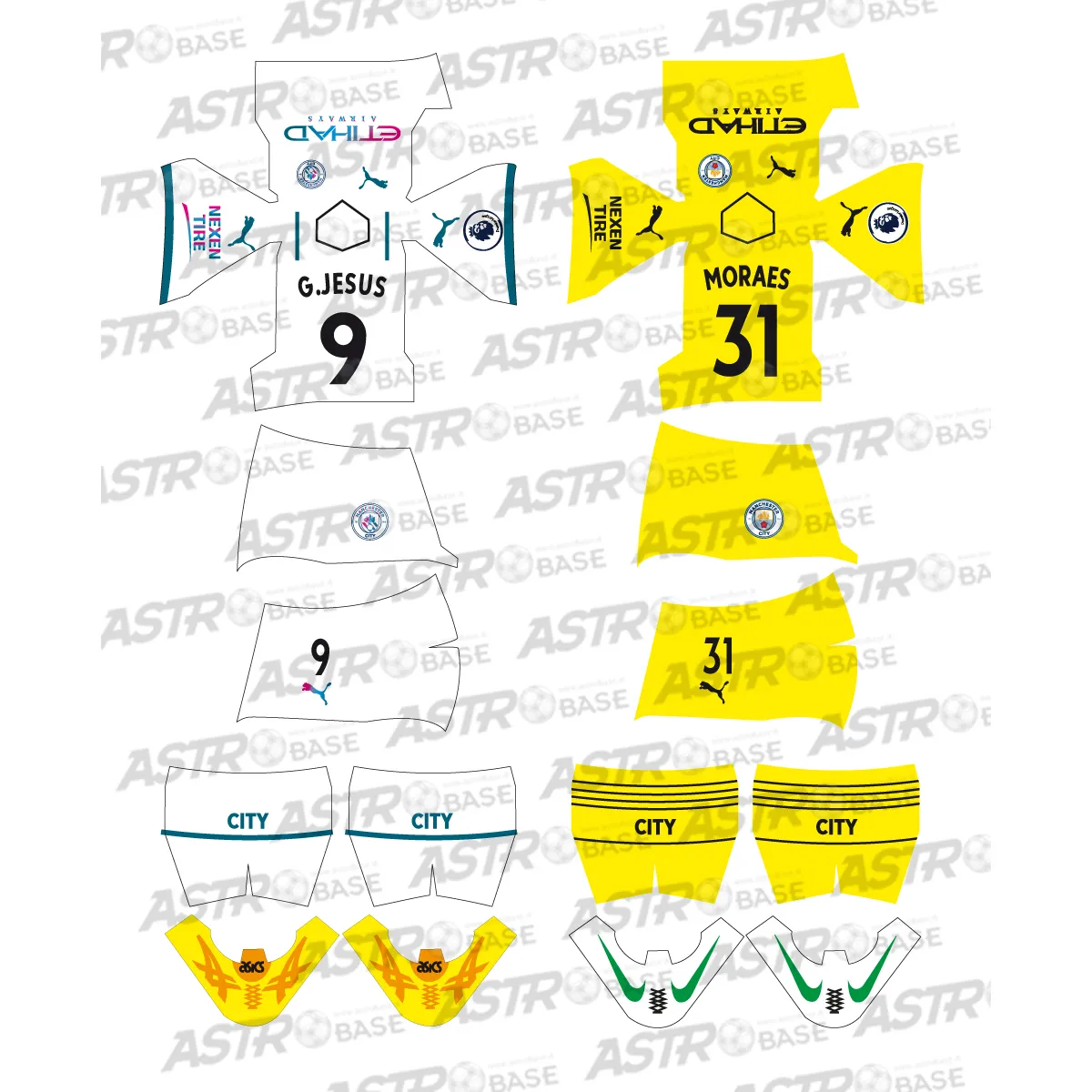 Manchester City away 2021 / 2022