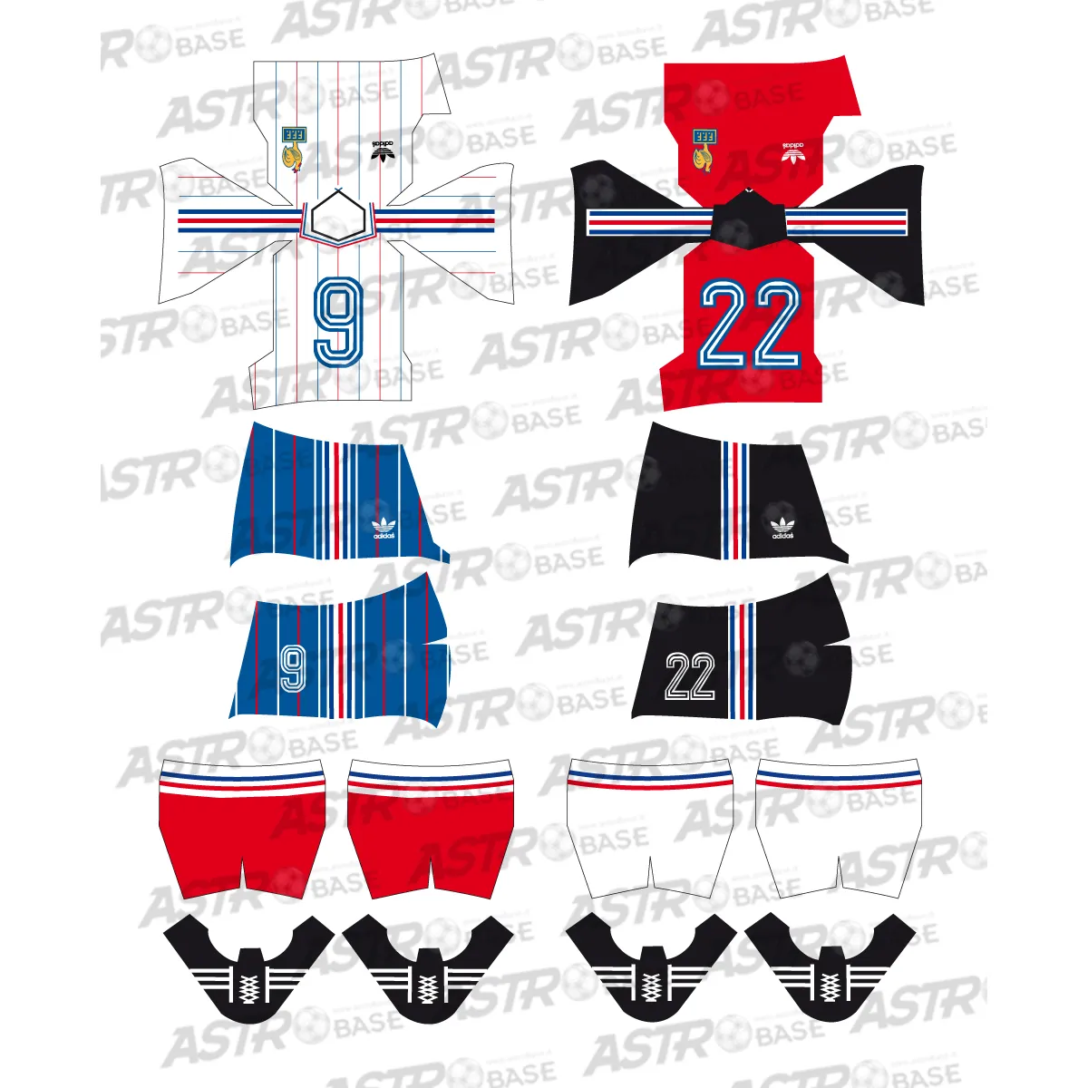 Francia away World Cup 1982