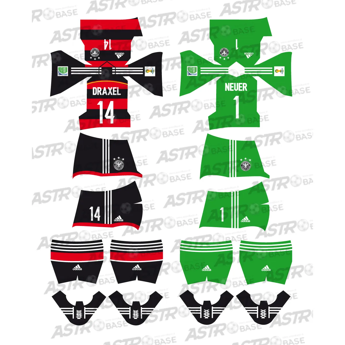 Germania away World Cup 2014