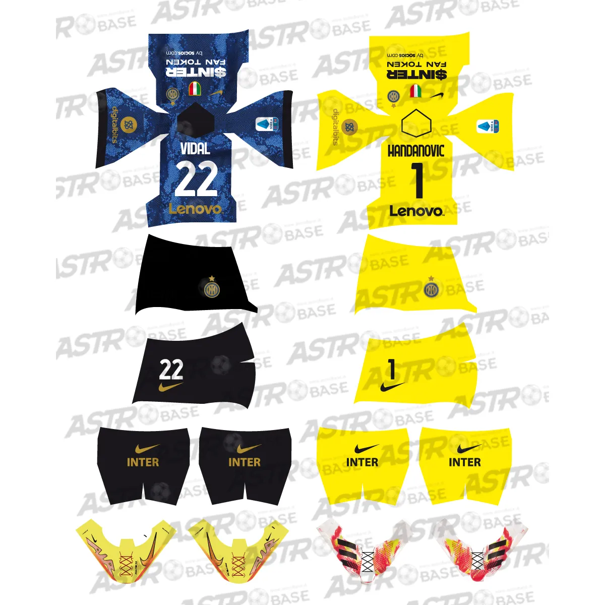 Inter 2021 / 2022 Supercoppa Italiana Winner