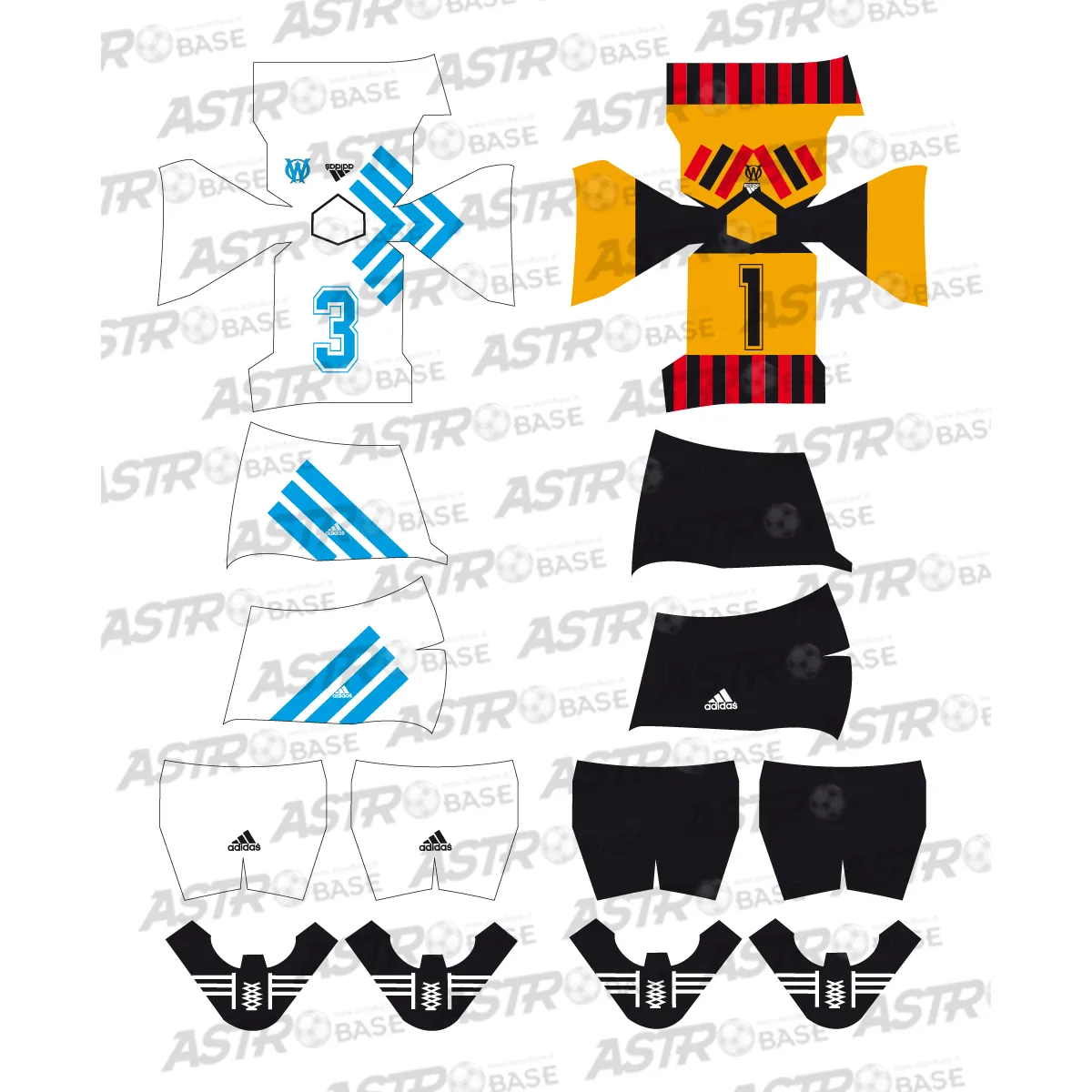 Olympique Marsiglia 1992 / 1993 Champions League winner