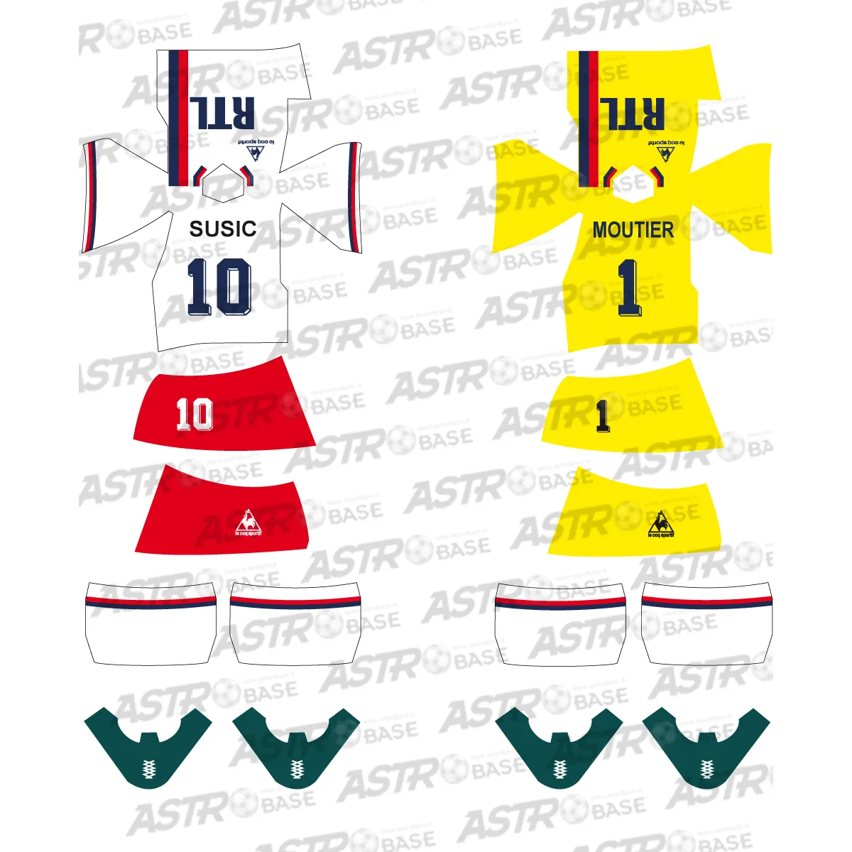 PSG away 1984 / 1985