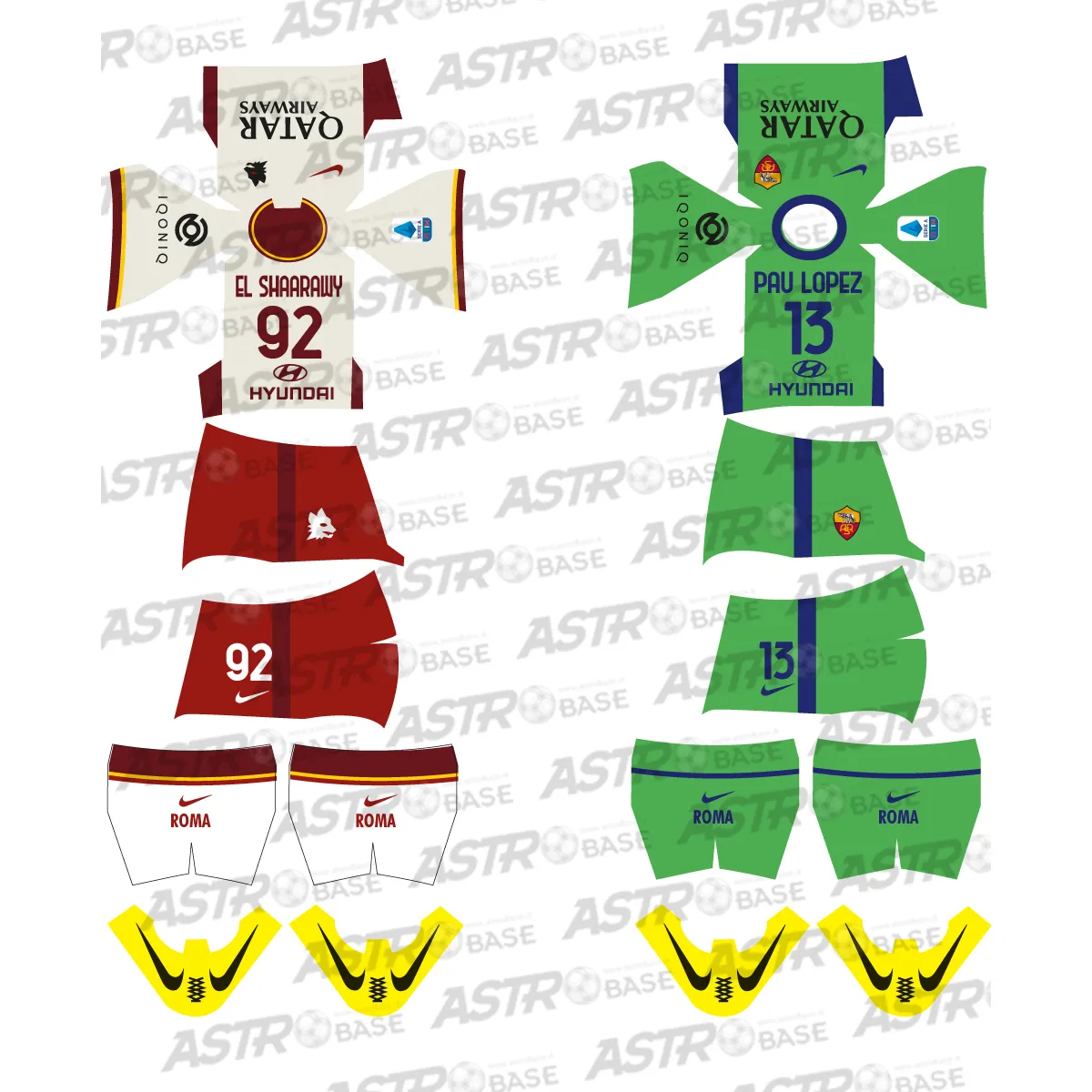 Roma away 2020 / 2021