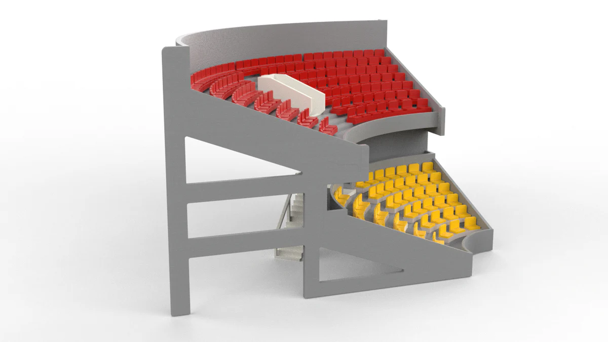 0 - Tribuna angolare APEX versione standard® - immagine 3